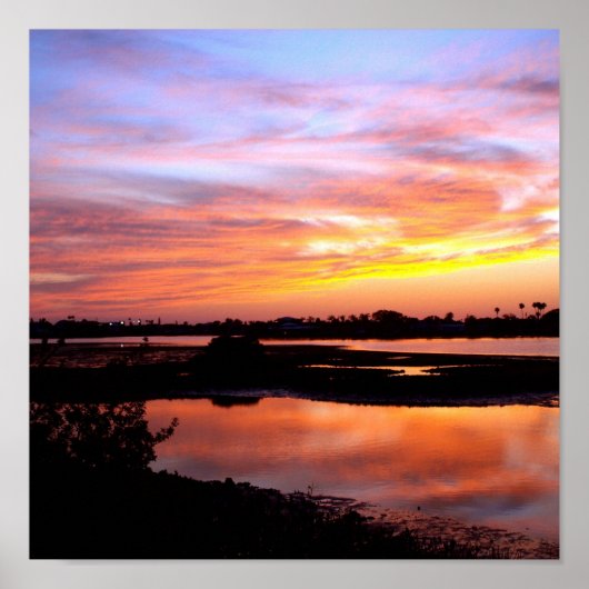 Poster Piscine de nuages (Devant)