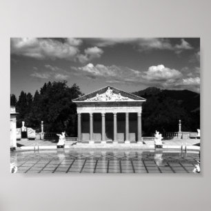 Poster Piscine Neptune de San Simeon en Californie USA vi
