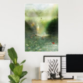 Poster Piscine sacrée (Bureau à domicile)