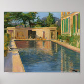 Poster Piscine, Sud de la France | Sir John Lavery (Devant)