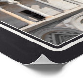 Poster Pise - La Tour penchée (Coin)