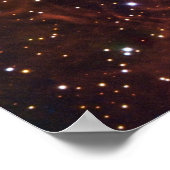 Poster Pismis 24 étoiles brunes NASA (Coin)