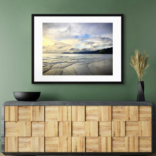 Poster Pismo Beach Californie Dramatique Tsunset Photo