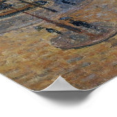 Poster Pissarro - Avenue De L'Opéra Matin De Neige 1898 (Coin)