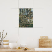 Poster Pissarro - Boeufs Hill À L'Hermitage (Cuisine)