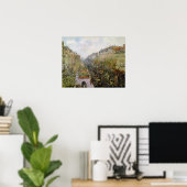Poster Pissarro - Boulevard Montmartre, Mardi Gras (Bureau à domicile)