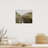 Poster Pissarro - Boulevard Montmartre, Mardi Gras (Cuisine)