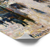 Poster Pissarro - Boulevard Montmartre, Matin d'hiver (Coin)