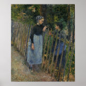 Poster Pissarro - Conversation (Devant)