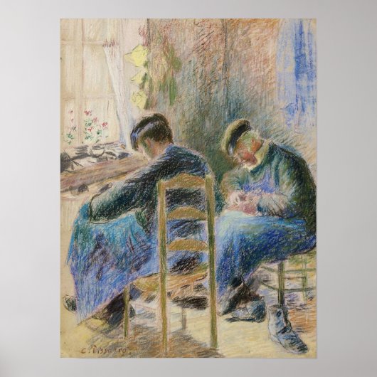 Poster Pissarro - Cordonnier 1878 (Devant)