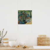 Poster Pissarro - Cueillette de pommes (Cuisine)