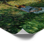 Poster Pissarro - Effet Soleil Matin Eragny (Coin)