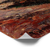 Poster Pissarro - Falaises À Petit Dalles 1883 (Coin)