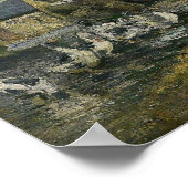 Poster Pissarro - Ferme À Montfoucault 1874 (Coin)