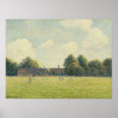 Poster Pissarro Hampton Court Célèbre Old Art (Devant)