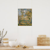 Poster Pissarro - Jardin végétal (Cuisine)