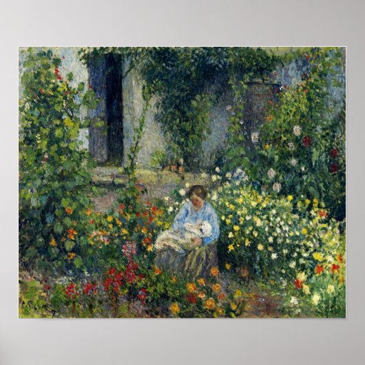 Poster Pissarro - Julie Et Ludovic-Rodolphe 1879 (Devant)
