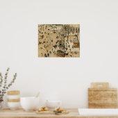 Poster Pissarro - La Place Du Théâtre Français (Cuisine)