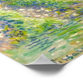 Poster Pissarro - L'arrosage des vaches Osny 1886 (Coin)