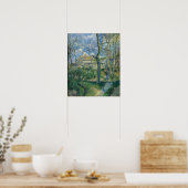 Poster Pissarro - Le Chemin Vers Les Pouilleux Pontoise (Cuisine)