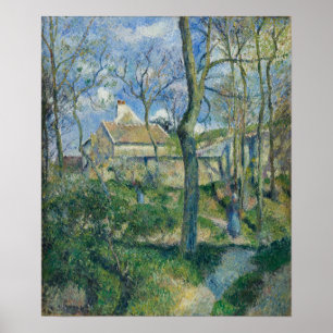 Poster Pissarro - Le Chemin Vers Les Pouilleux Pontoise