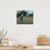 Poster Pissarro - Le Feu Et Le Fou (Cuisine)