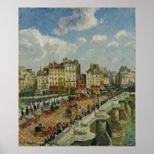 Poster Pissarro - Le Pont-Neuf (Devant)