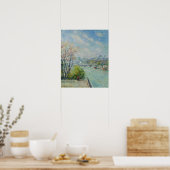 Poster Pissarro - Louvre Matin Printemps 1902 (Cuisine)