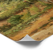 Poster Pissarro - Maisons À Bougival (Automne) (Coin)