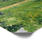 Poster Pissarro - Orchard de Pâtisserie pour femmes paysa (Coin)