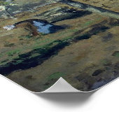 Poster Pissarro - Orchard En Fleur Louveciennes 1892 (Coin)