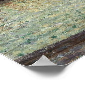 Poster Pissarro - Port De Dieppe Après-Midi Météo Ensolei (Coin)