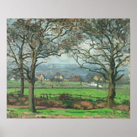 Poster Pissarro - Près De Sydenham Hill (Devant)