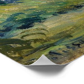 Poster Pissarro - Promenade Près Du Pontoise Eau 1877 (Coin)