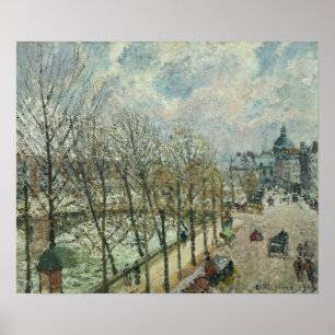 Poster Pissarro - Quai Malaquais Et L'Institut 1903