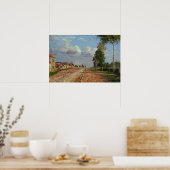 Poster Pissarro - Route De Versailles Rocquencourt (Cuisine)