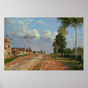 Poster Pissarro - Route De Versailles Rocquencourt