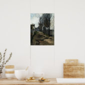 Poster Pissarro - Route Hiver 1862 (Cuisine)