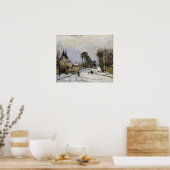 Poster Pissarro - Route Vers Versailles À Louveciennes 18 (Cuisine)
