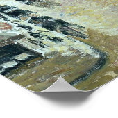 Poster Pissarro - Rue Saint-Honore Effet pluie de l'après (Coin)