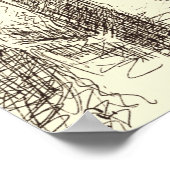 Poster Pissarro - Suicide D'Une Femme Abandonnée (Coin)