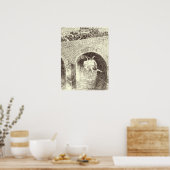 Poster Pissarro - Suicide D'Une Femme Abandonnée (Cuisine)