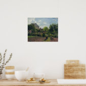 Poster Pissarro - Travailler Dans Le Jardin 1898 (Cuisine)