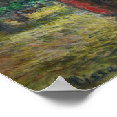 Poster Pissarro - Une Femme Sortant Du Panier À Main 1880 (Coin)