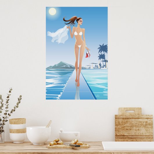 Poster Piste (Cuisine)