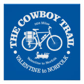 Poster Piste Cowboy (cyclisme) (Devant)