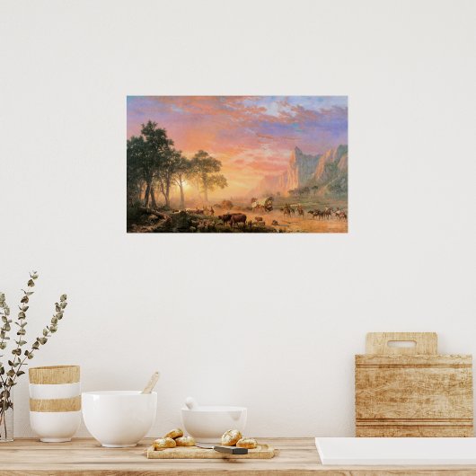 Poster Piste de l'Oregon (Cuisine)