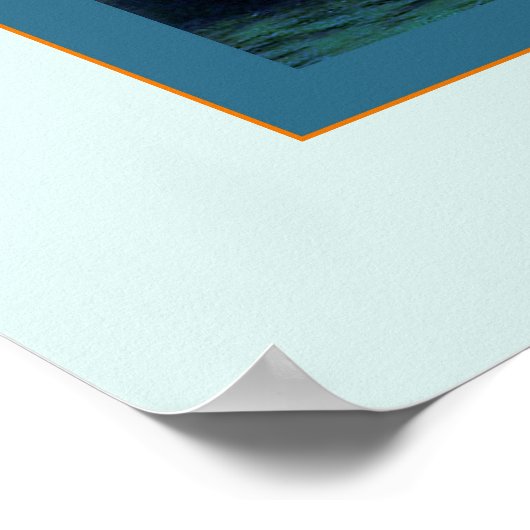 Poster Piste de l'Oregon (Coin)