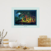 Poster Piste de l'Oregon (Cuisine)