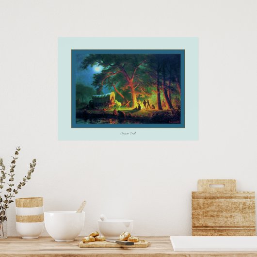 Poster Piste de l'Oregon (Cuisine)